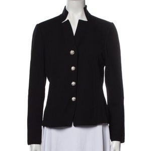 St. John Cardigan Sweater black size 8
• Black